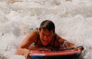 Bodysurfen macht großen Spaß