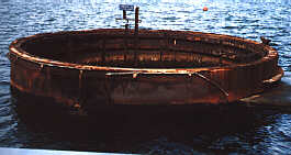 Einer der Geschütztürme der USS Arizona